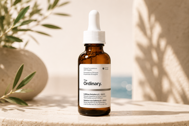 Most eye serums promise to erase dark circles overnight. This one takes a scientific approach to a specific problem: puffiness and fluid retention.