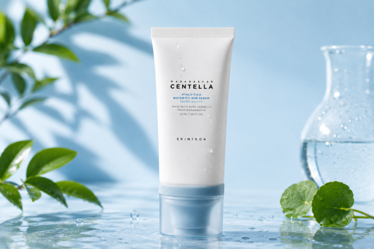 SKIN1004 Madagascar Centella Hyalu-Cica Water-Fit Sun Serum Review: The Ultimate SPF