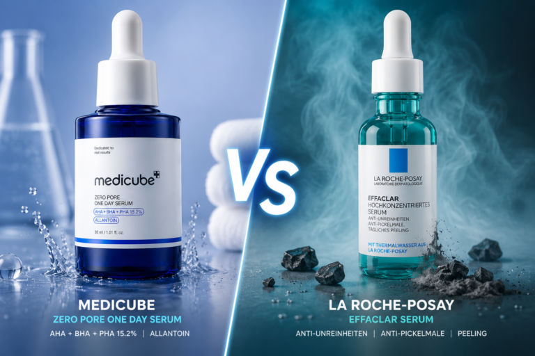 Medicube Zero Pore One Day Serum vs La Roche-Posay Effaclar Ultra Concentrated Serum: Which Acid Serum Is Better for Pores, Acne & Uneven Skin Texture?