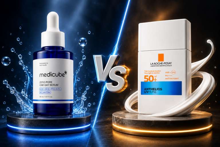 La Roche-Posay Anthelios UVAir vs SKIN1004 Hyalu-Cica Sun Serum: Which Lightweight SPF50+ Is Better?