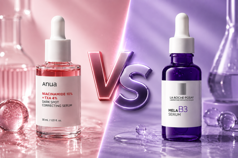 Anua Niacinamide 10% + TXA 4% vs La Roche-Posay Mela B3 Serum: Which Is Better for Dark Spots, Acne Marks & Hyperpigmentation?