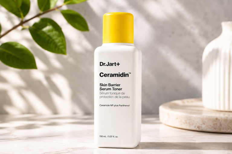 A high-performance hybrid serum-toner designed to instantly hydrate, soothe, and fortify the skin barrier with a concentrated blend of Ceramides and Panthenol.