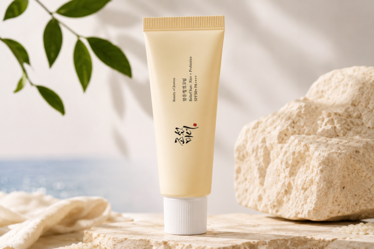 A cult-favorite chemical sunscreen that offers high-level UV protection with the soothing, nourishing benefits of traditional Hanbang ingredients.