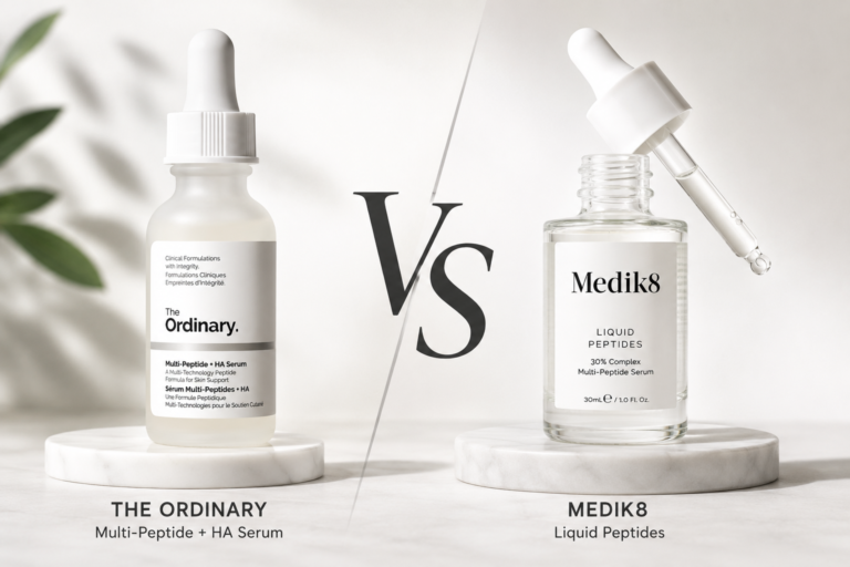 The Ordinary Multi-Peptide vs Medik8 Liquid Peptides: Which One Is Better?