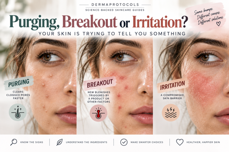 Purging, Breakout or Irritation? Your Skin Is Trying to Tell You Something